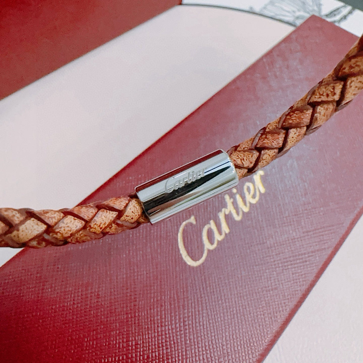 Martin Graham bracelet in polished metal-tone – front view