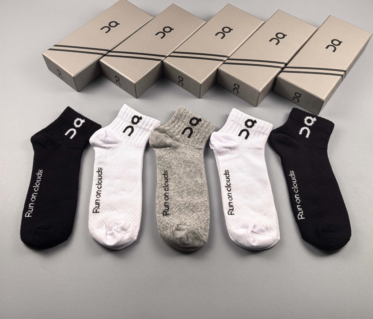 On Cotton Socks - 5-Pair Set