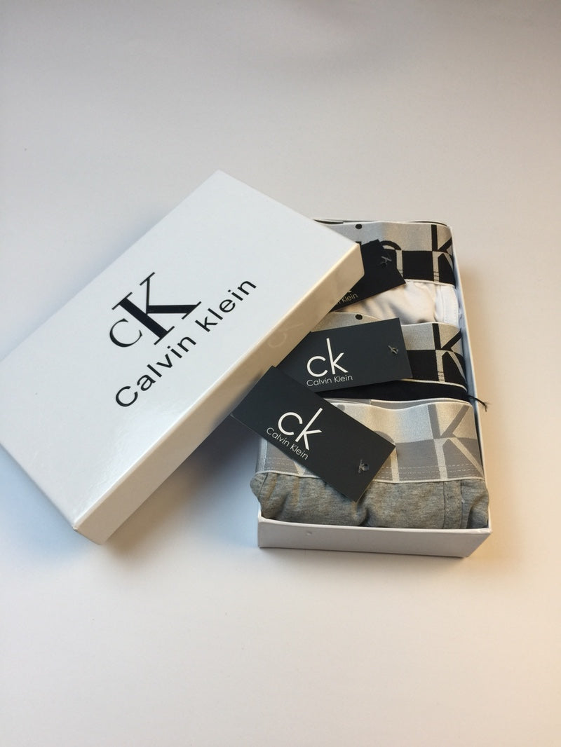 Calvin Klein Cotton Men's Trunk Underwear - 3-Piece Box