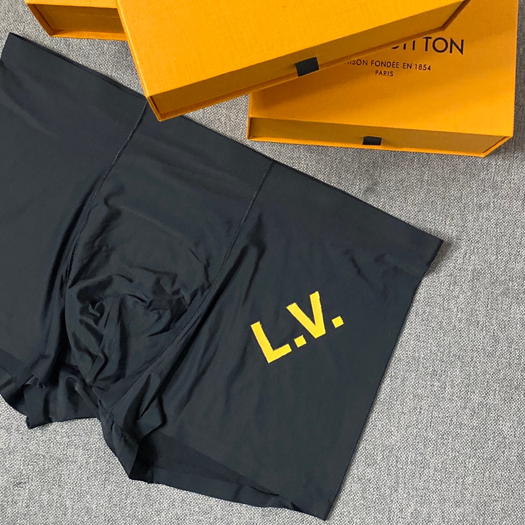 Louis Vuitton Ice-Silk Men's Boxer Briefs - 3-Piece Box - Sizes L-XXXL