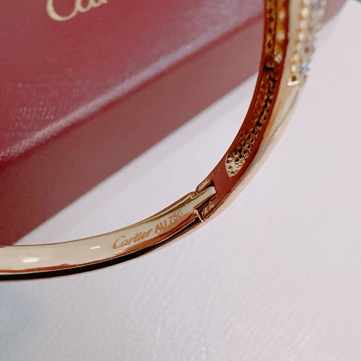 Martin Graham bracelet in polished metal-tone – front view