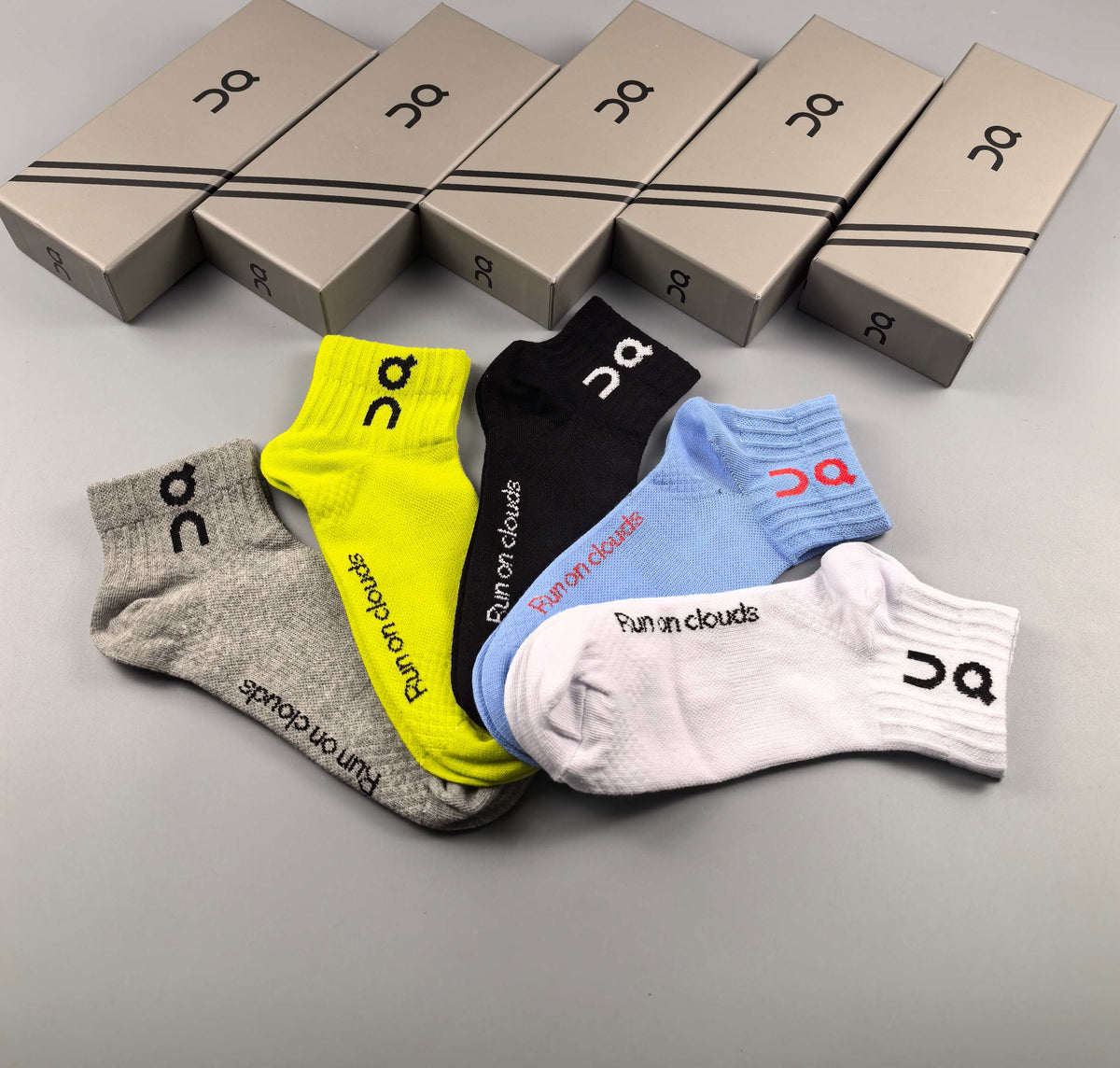 On Cotton Socks - 5-Pair Set