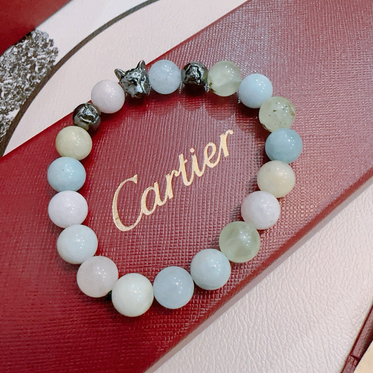 Martin Graham bracelet in polished metal-tone – front view