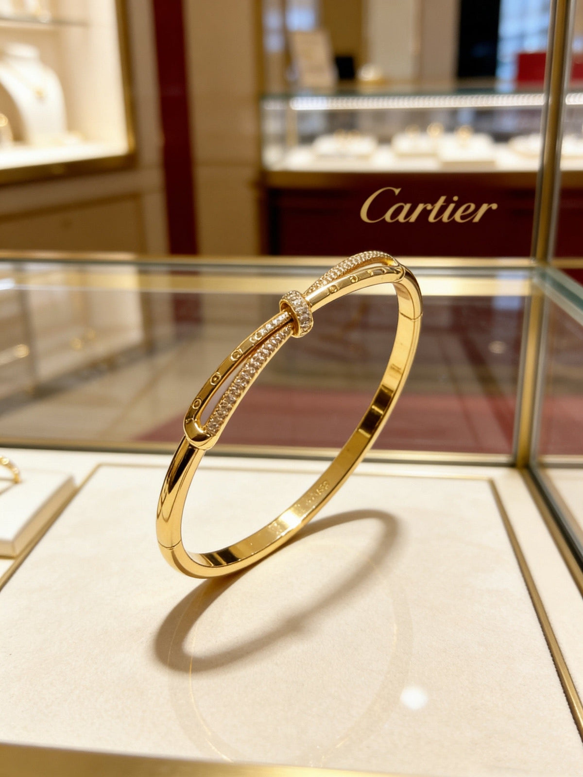Martin Graham bracelet in polished metal-tone – front view