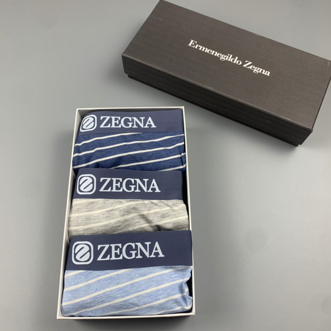 Zegna Seamless Men's Boxer Briefs – 3-Pack – Sizes L-XXXL