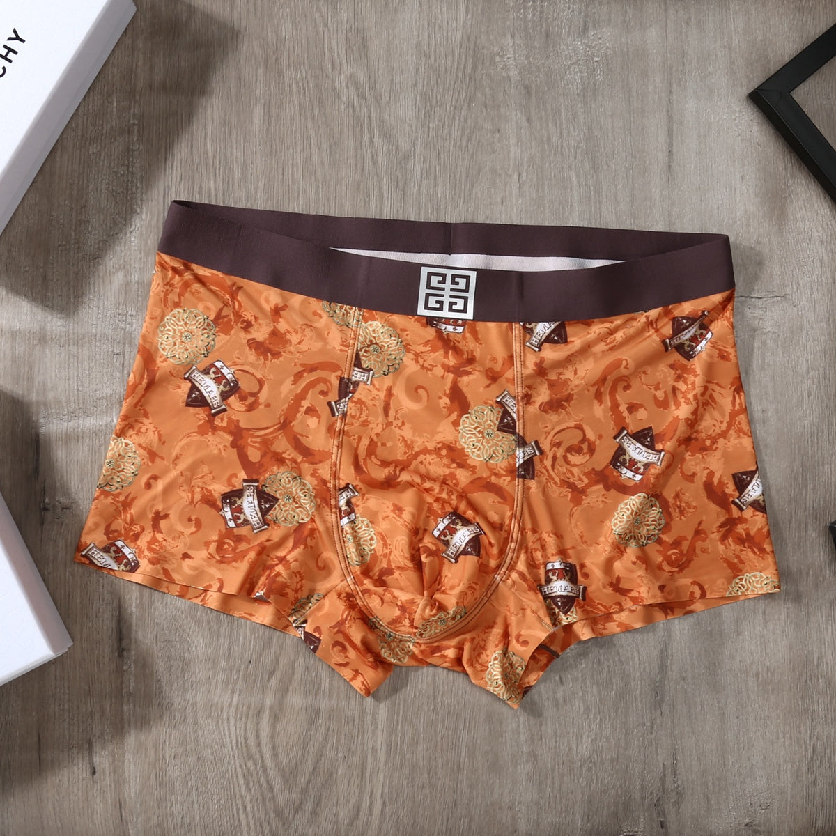 Givenchy Floral Print Men's Trunk Underwear - 3-Piece Box