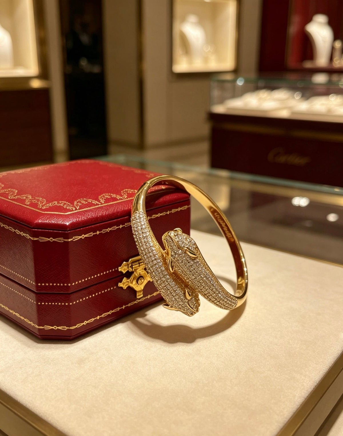 Martin Graham bracelet in polished metal-tone – front view