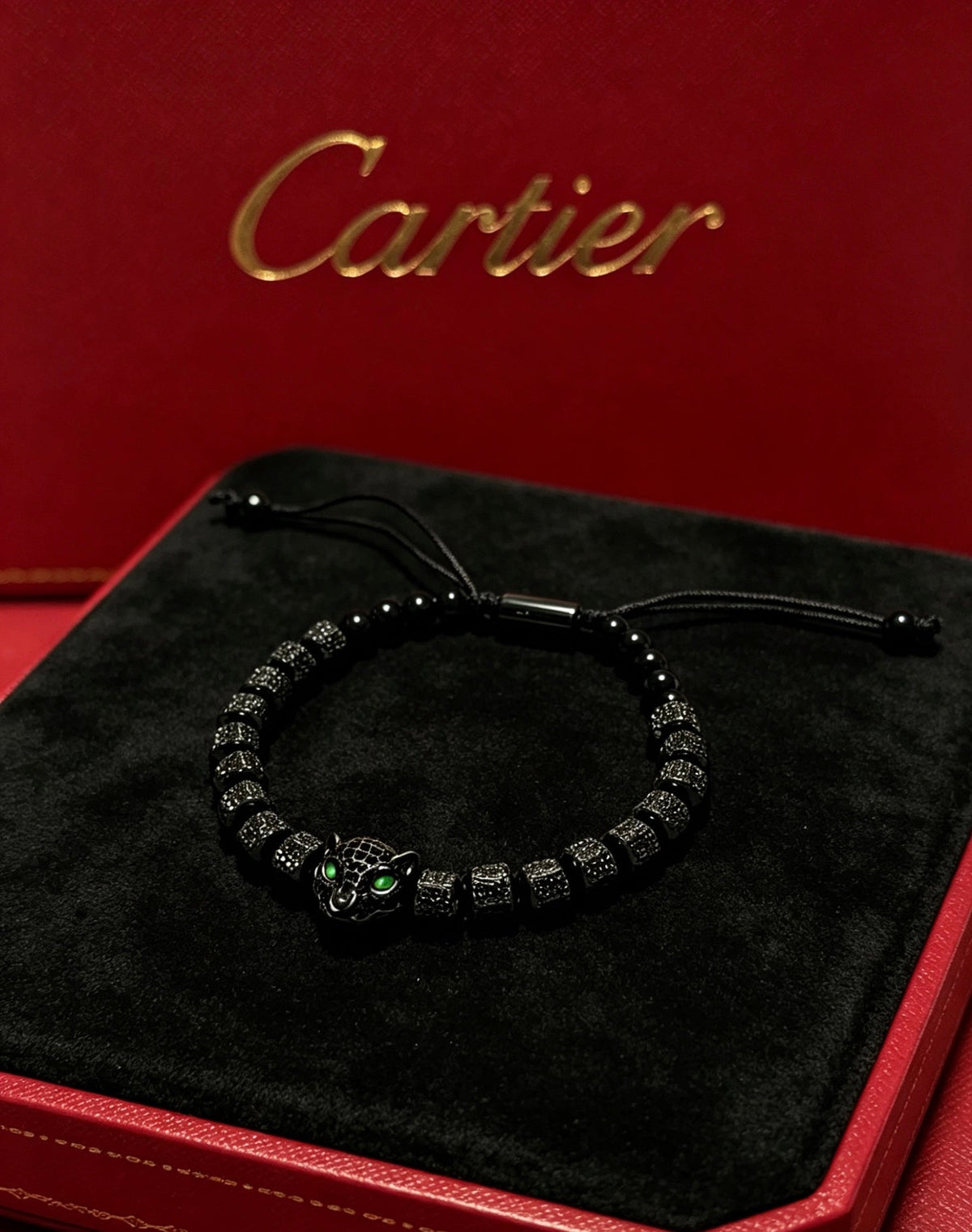 Martin Graham bracelet in polished metal-tone – front view