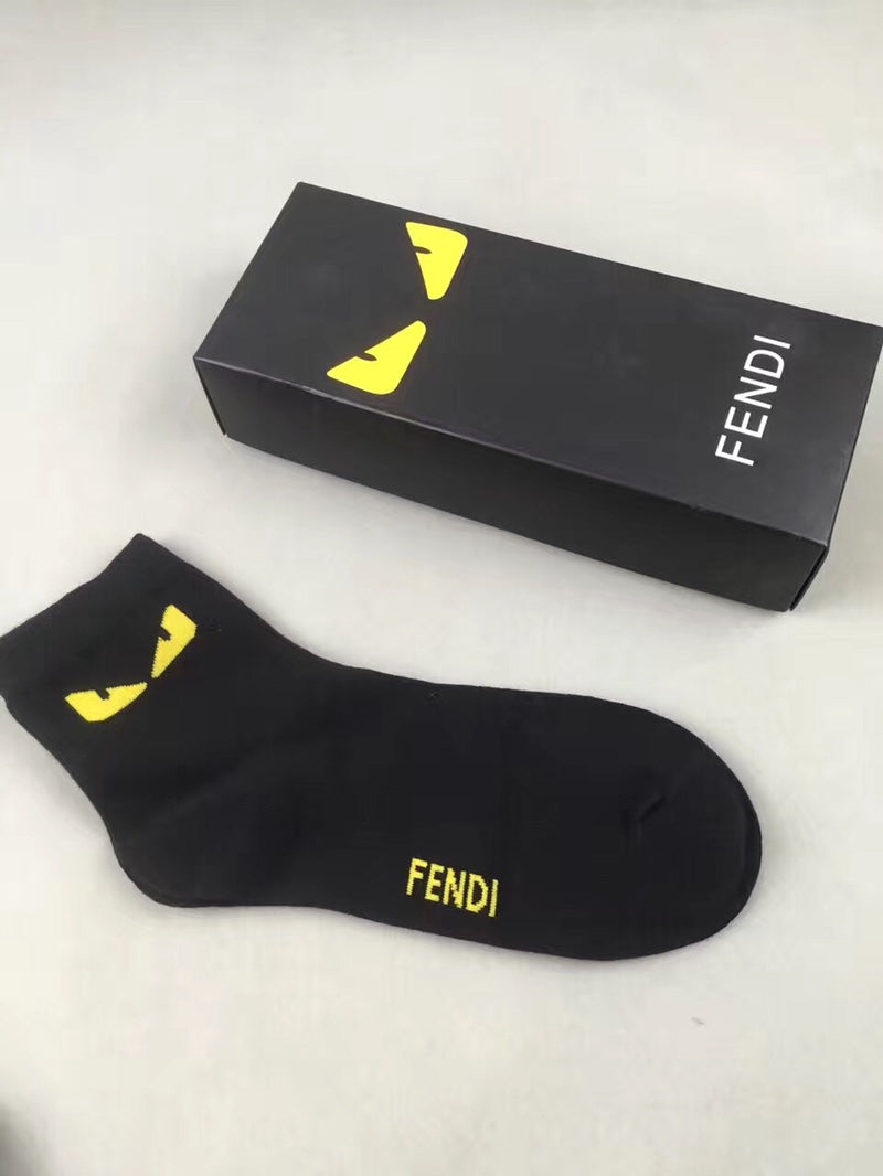 Fendi Classic Crew Socks - Assorted Set