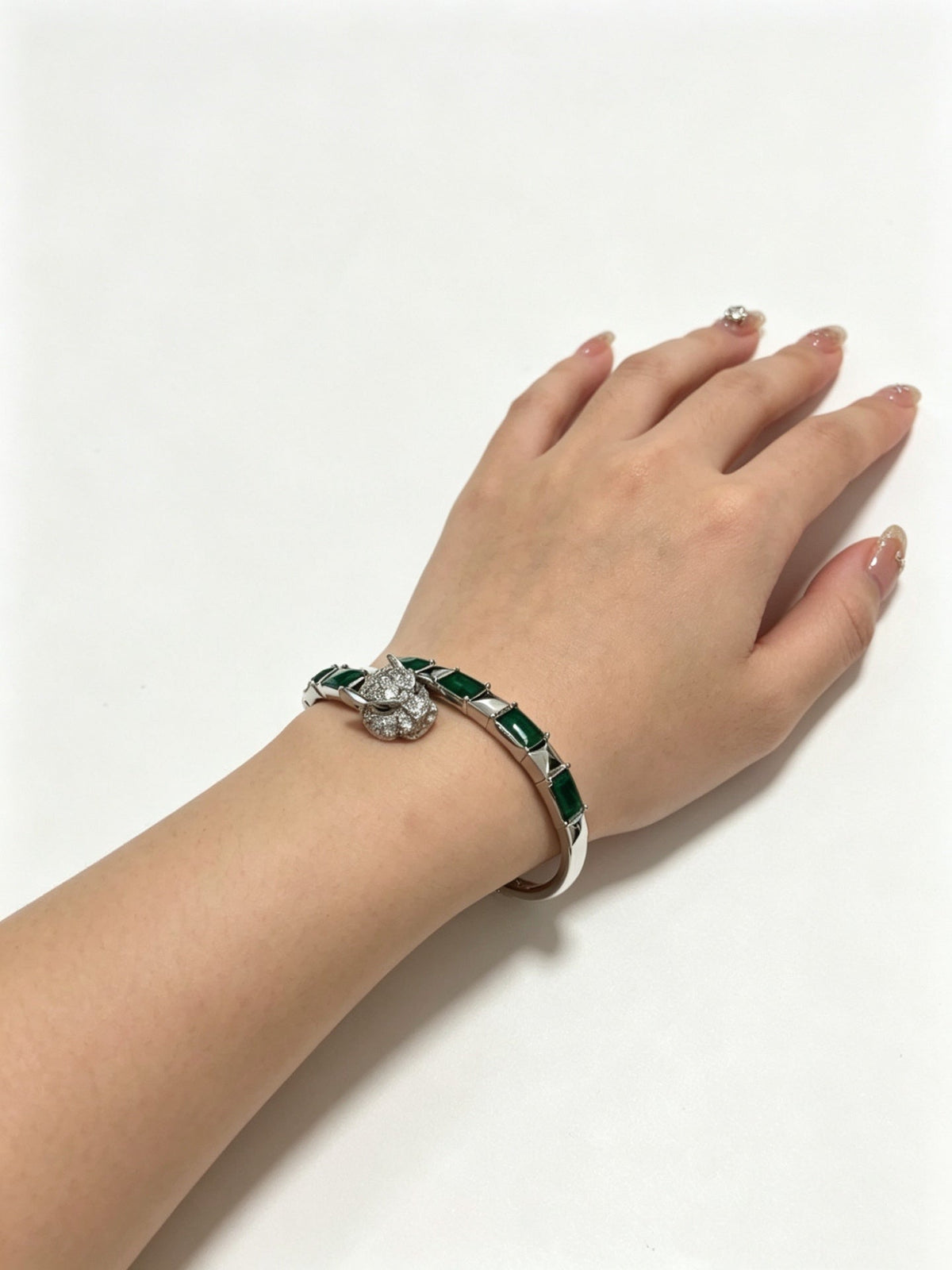 Martin Graham bracelet in polished metal-tone – front view