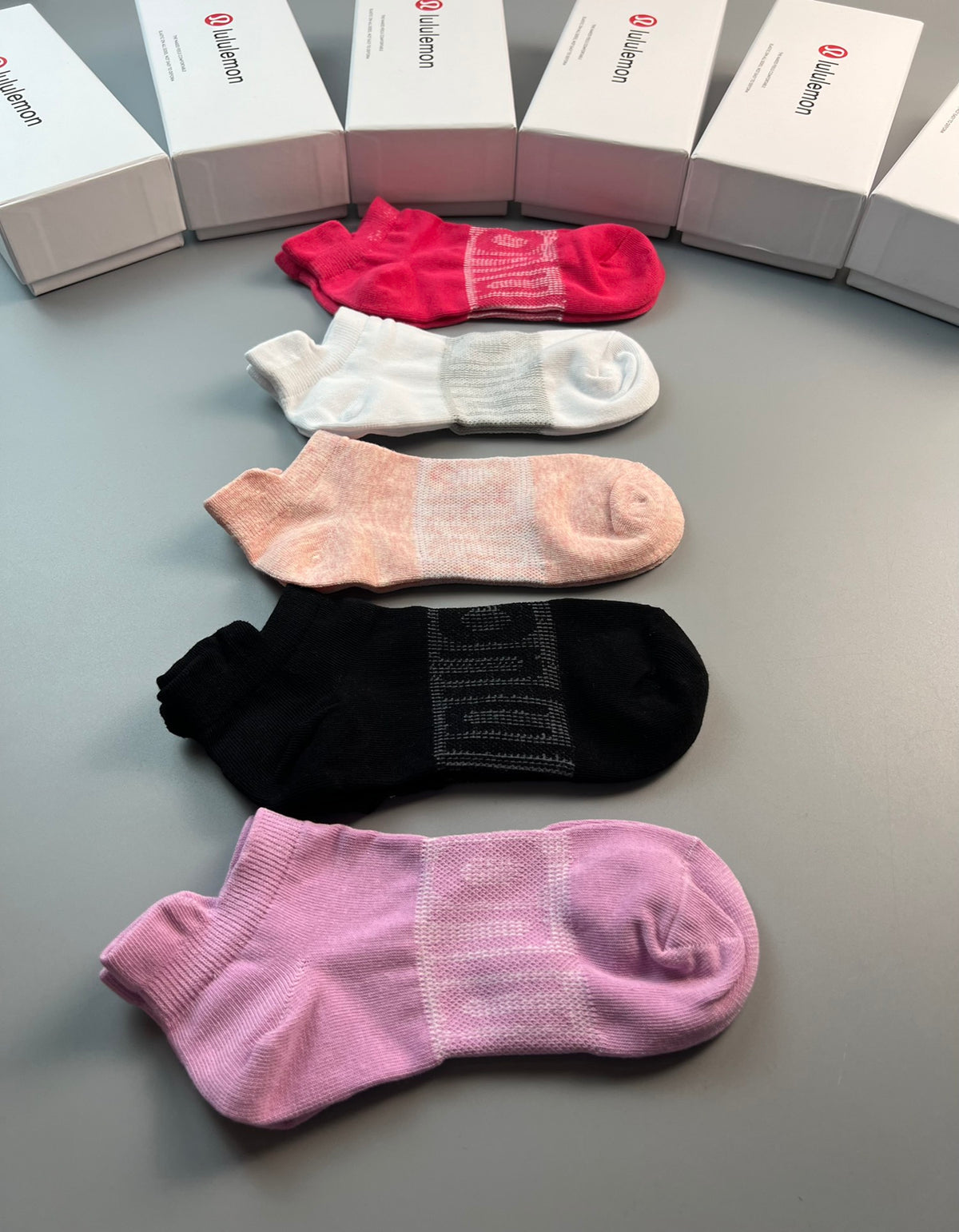 Lululemon Tonal Cuff Ankle Socks