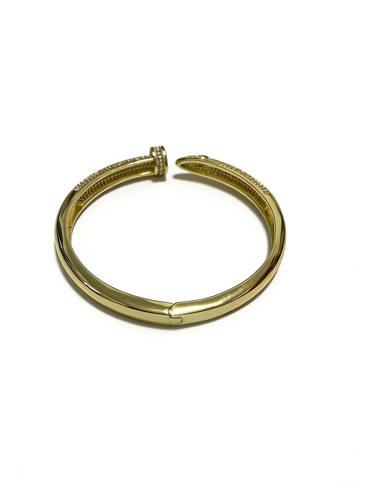 Martin Graham bracelet in polished metal-tone – front view