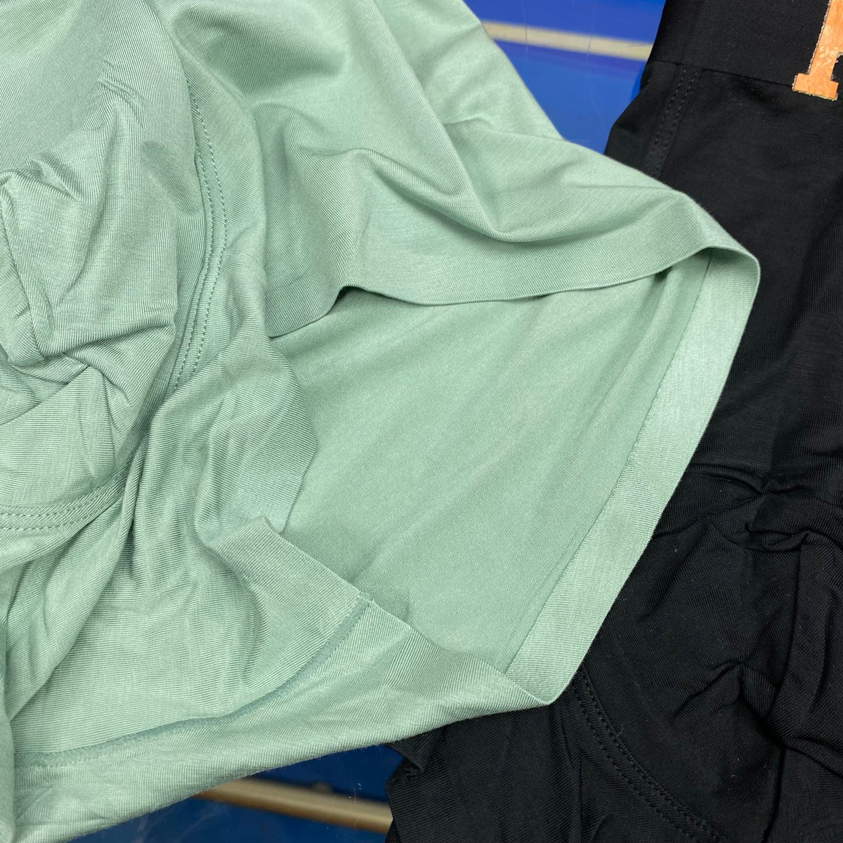 Hermes Blue, Green & White Tonal Waistbands Men's Boxer Briefs - 3-Piece Box