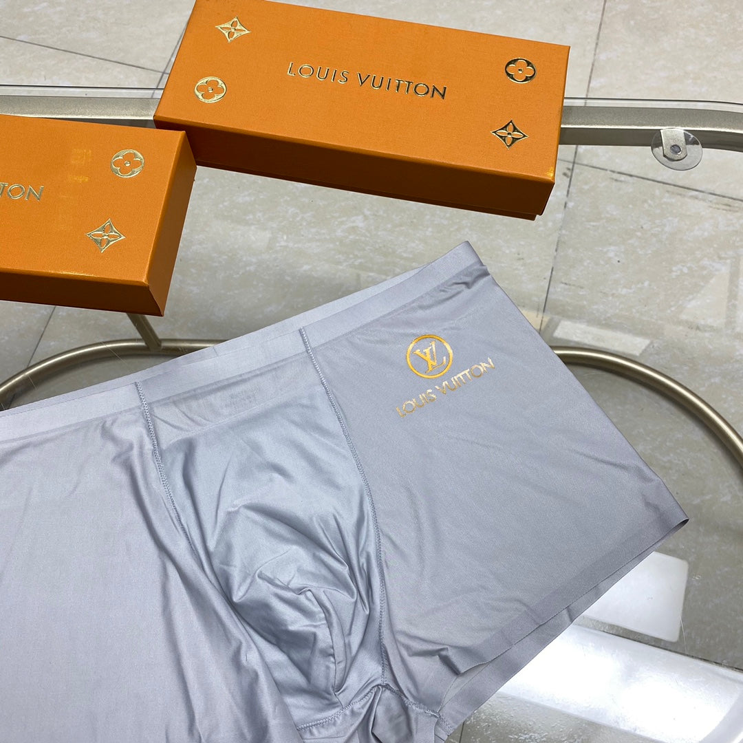 Louis Vuitton Ice-Silk Men's Boxer Briefs - 3-Piece Box - Sizes L-XXXL