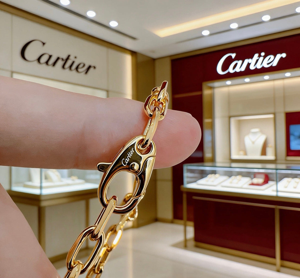 Martin Graham bracelet in polished metal-tone – front view