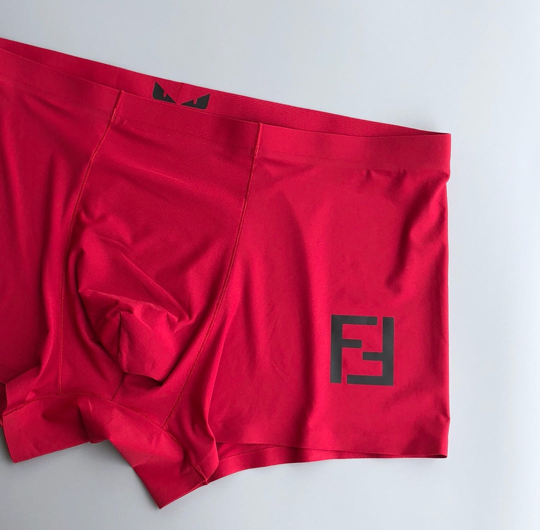 Fendi Goat-milk silk Small Eye Men's Boxer Briefs - 3-Piece Box