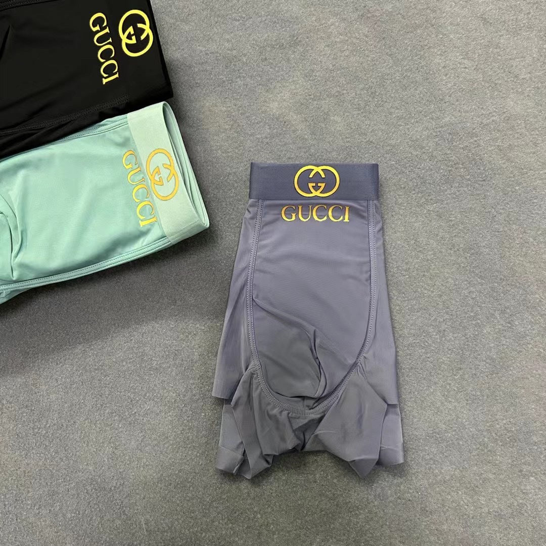 Gucci 91/9 Modal-Spandex Men's Boxer Briefs - 3-Piece Box - Sizes L-XXXL