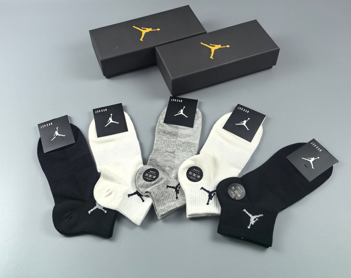 Jordan Cotton Socks - 5-Pair Set