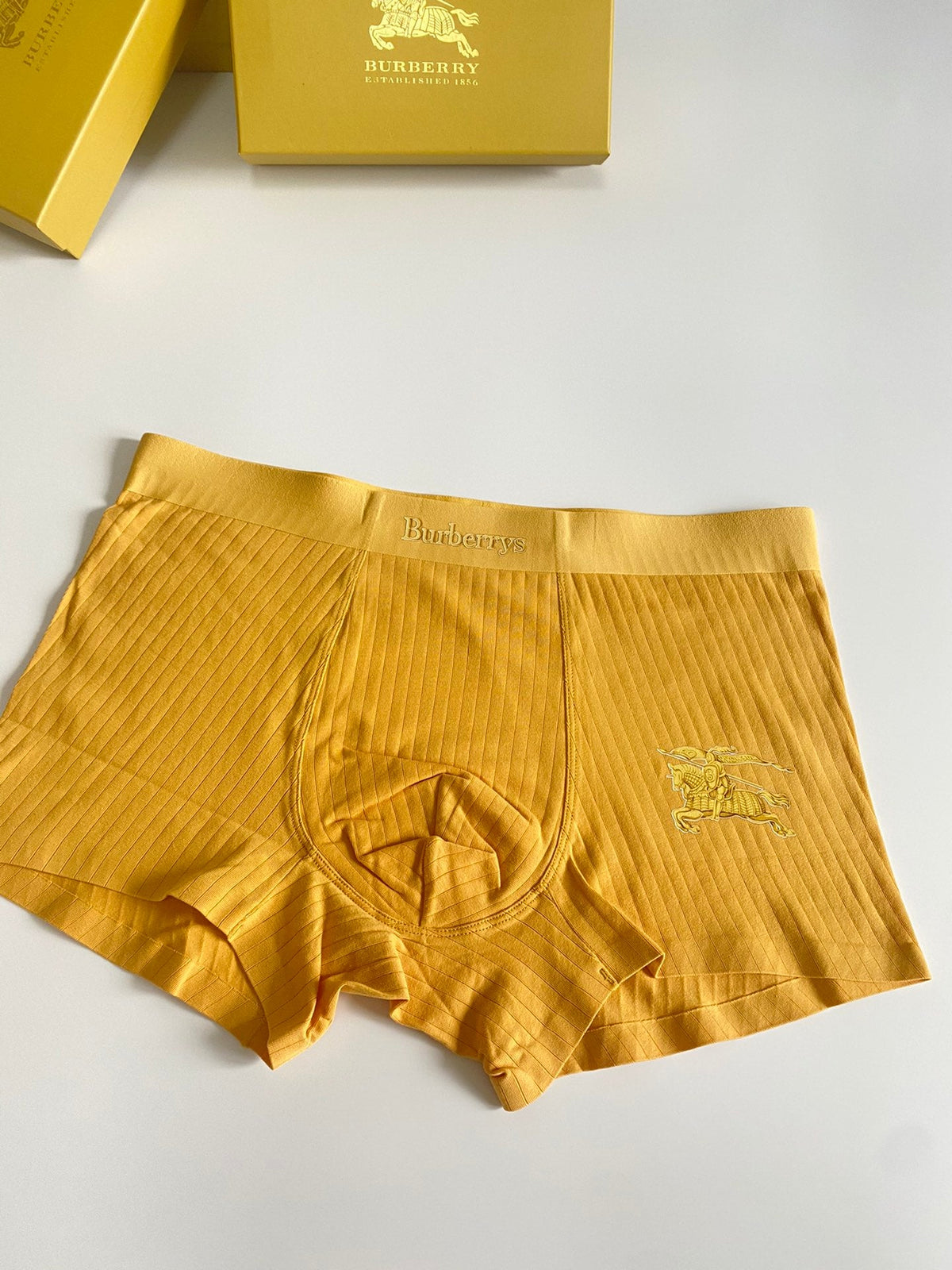 Burberry Horse Details Men's Boxer Briefs - 3-Piece Box