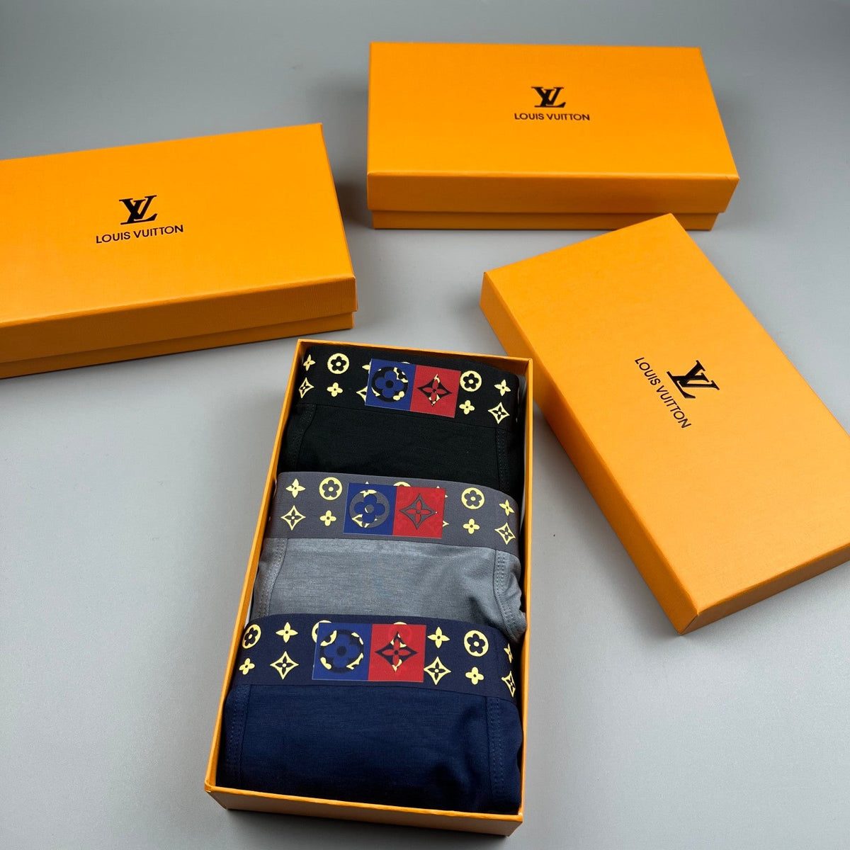Louis Vuitton Modal Blend Men's Underwear - Box of 3