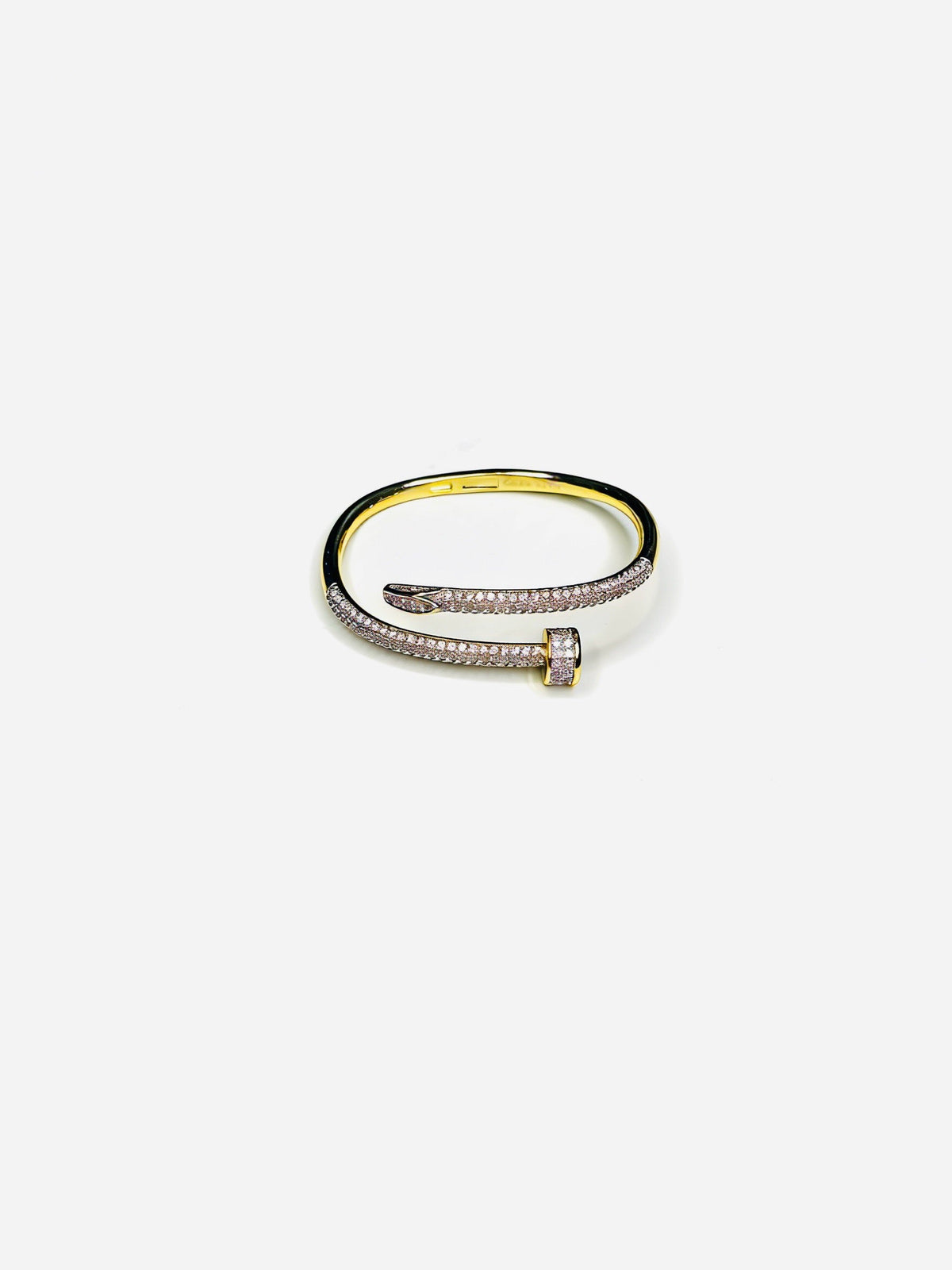 Martin Graham bracelet in polished metal-tone – front view