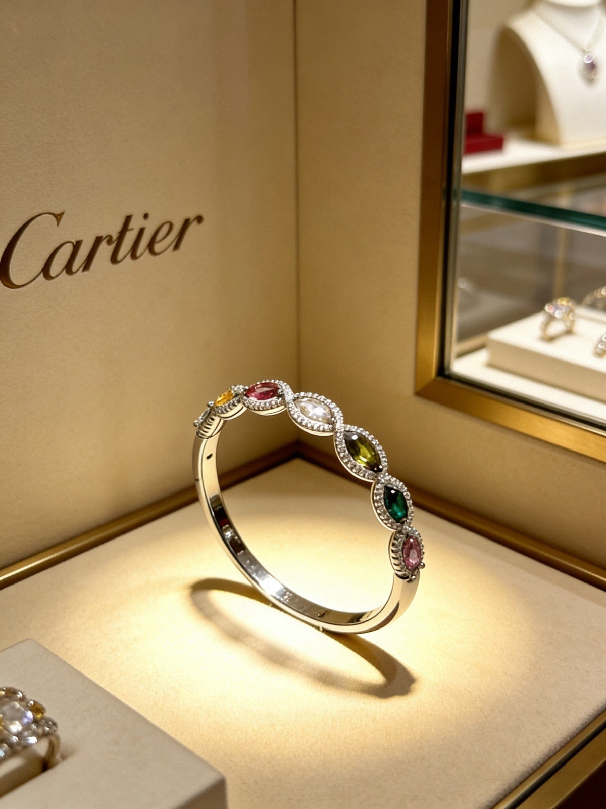 Martin Graham bracelet in polished metal-tone – front view