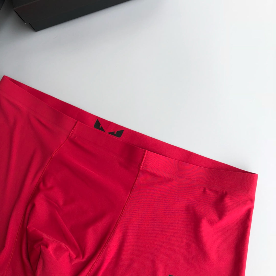 Fendi Goat-milk silk Eye Graphics Men's Boxer Briefs - 3-Piece Box