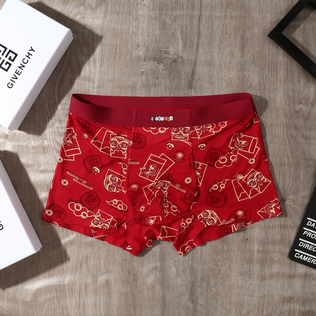 Givenchy 84/16 Nylon-Spandex Men's Boxer Briefs – 3-Pack