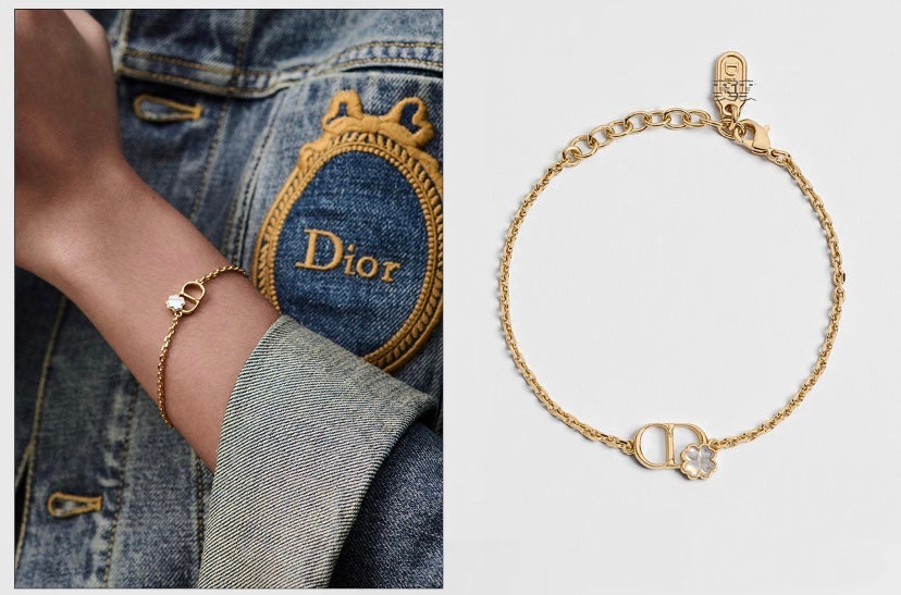 Martin Graham bracelet in polished metal-tone – front view
