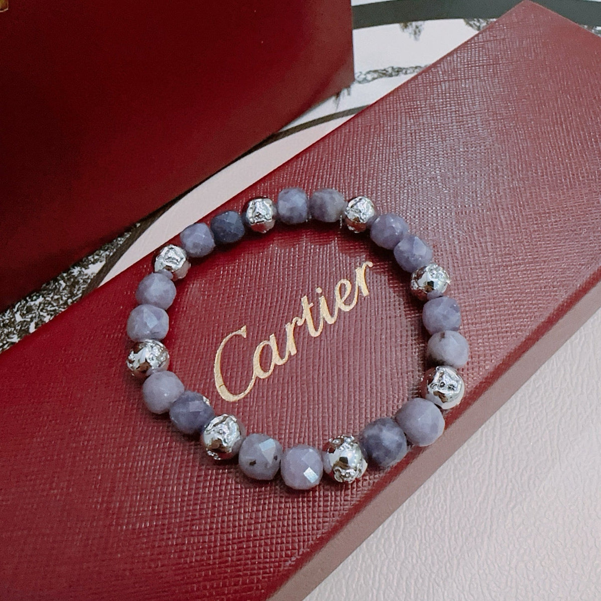 Martin Graham bracelet in polished metal-tone – front view