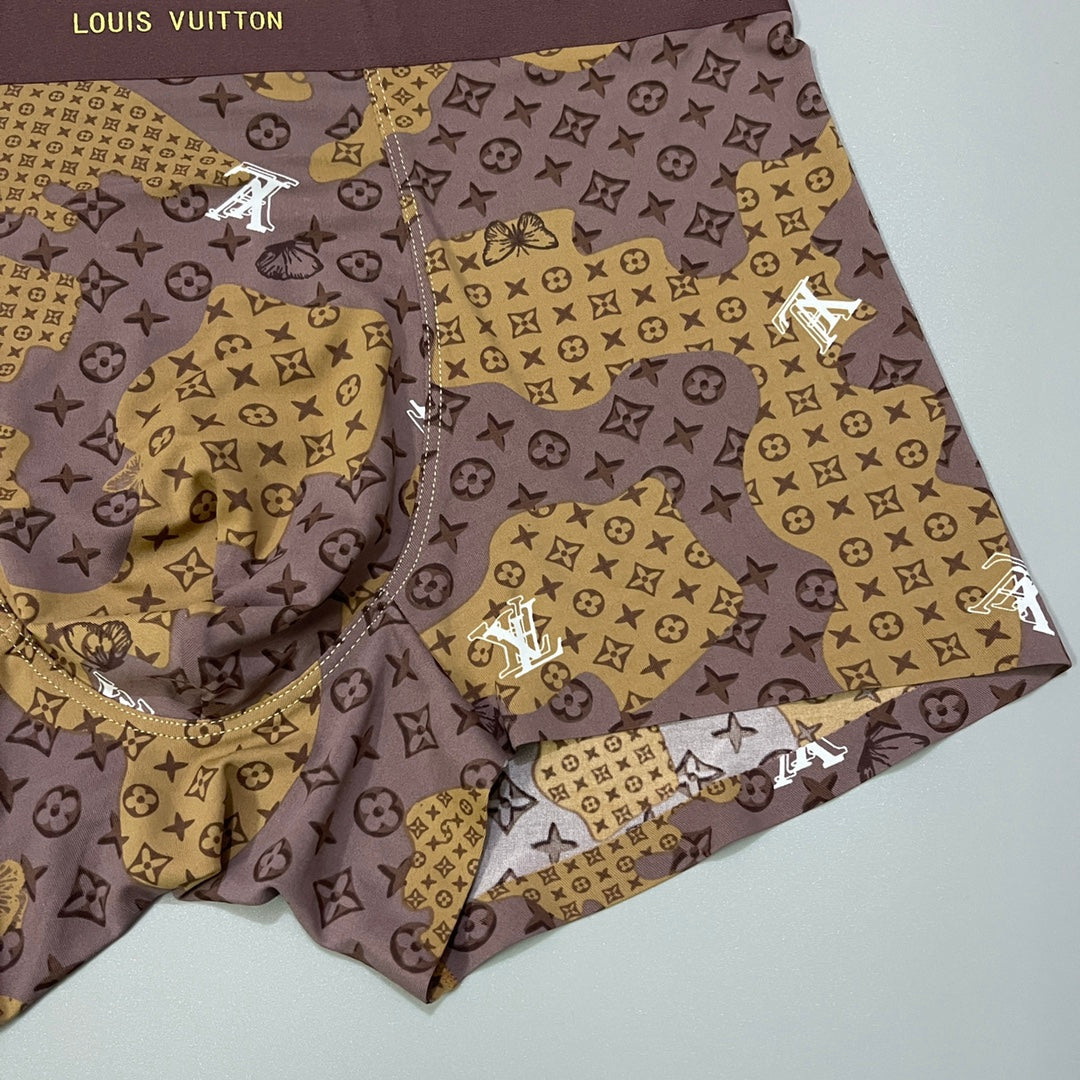 Louis Vuitton Nylon Blend Men's Boxer Briefs - 3-Piece Box - Sizes L-XXXL