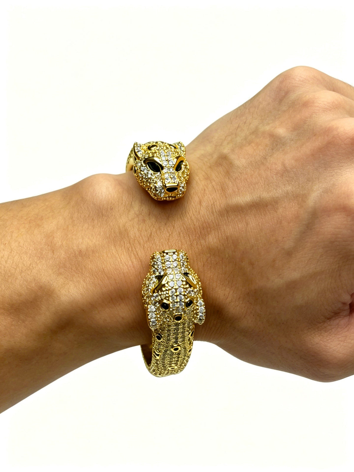 Martin Graham bracelet in polished metal-tone – front view