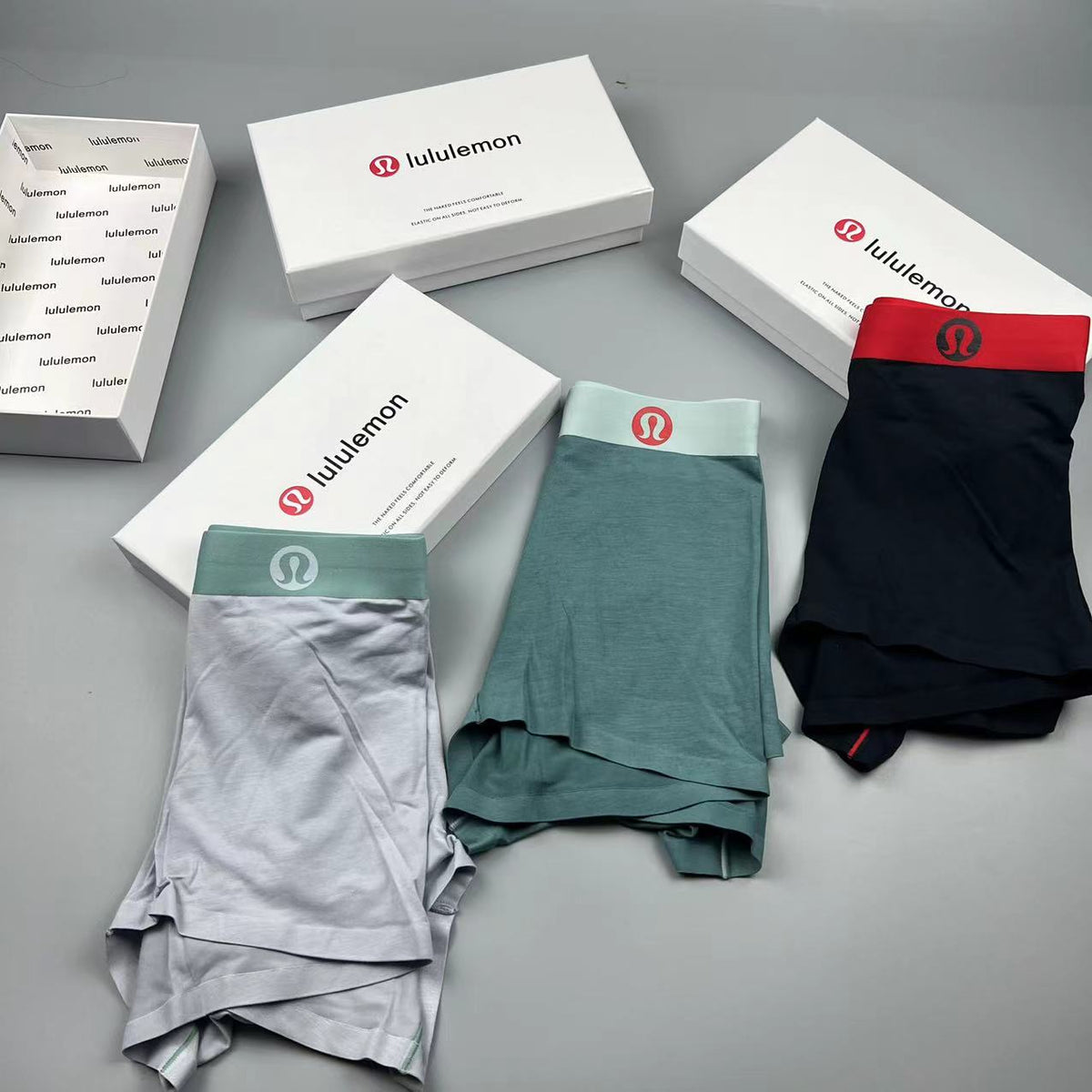 Lululemon Modal Breathable Seamless Men's Boxer Briefs – 3-Pack