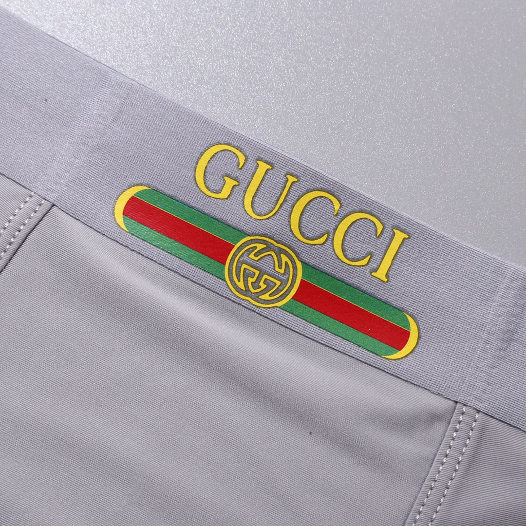 Gucci Red-And-Green Logo Men's Boxer Briefs - 3-Piece Box