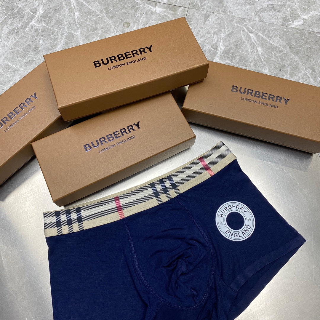 Burberry Modal Men's Boxer Briefs - 3-Piece Box - Sizes L-XXXL