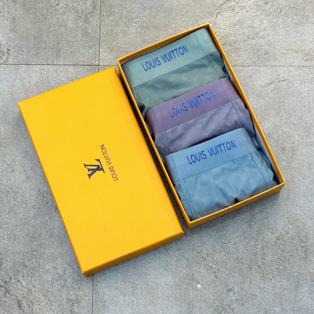 Louis Vuitton Men's Boxer Briefs - 3-Piece Box