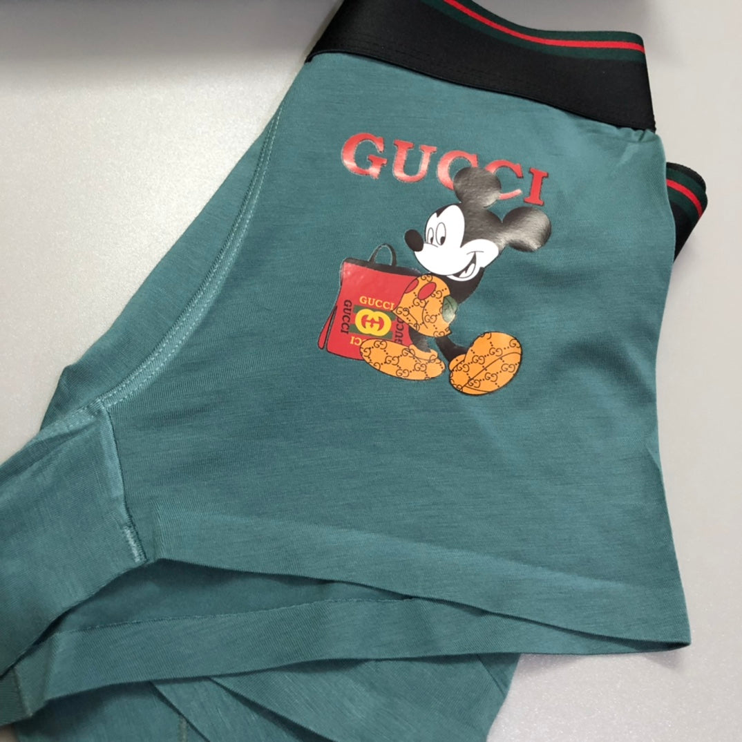 Gucci Modal Breathable Seamless Men's Boxer Briefs – 3-Pack