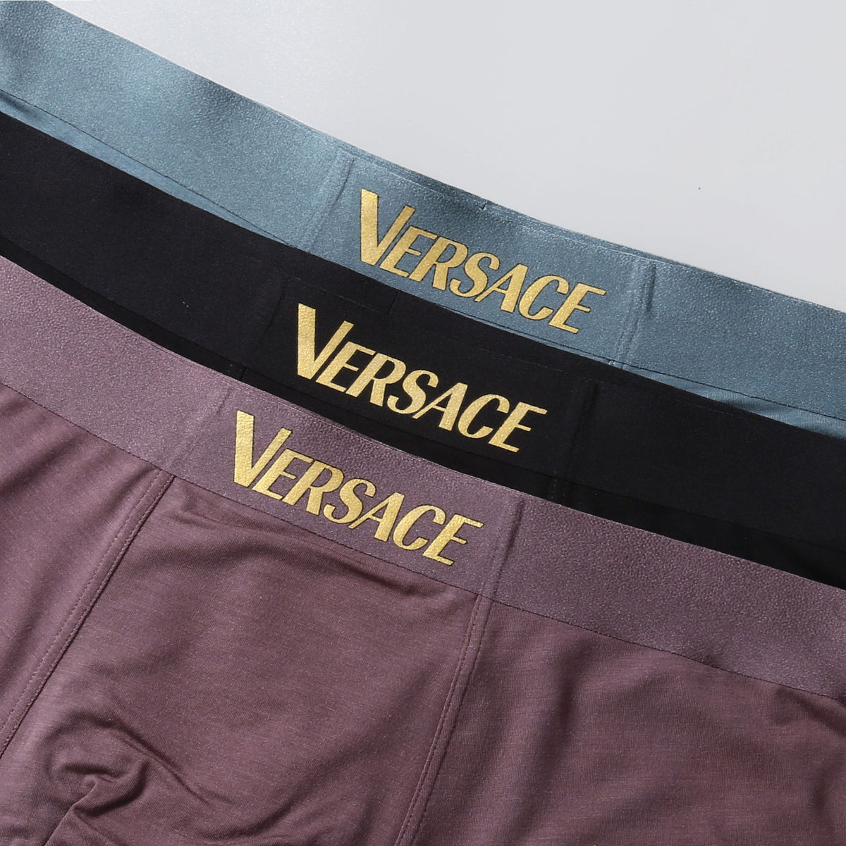 Versace Gold Medallion Men's Boxer Briefs - 3-Piece Box