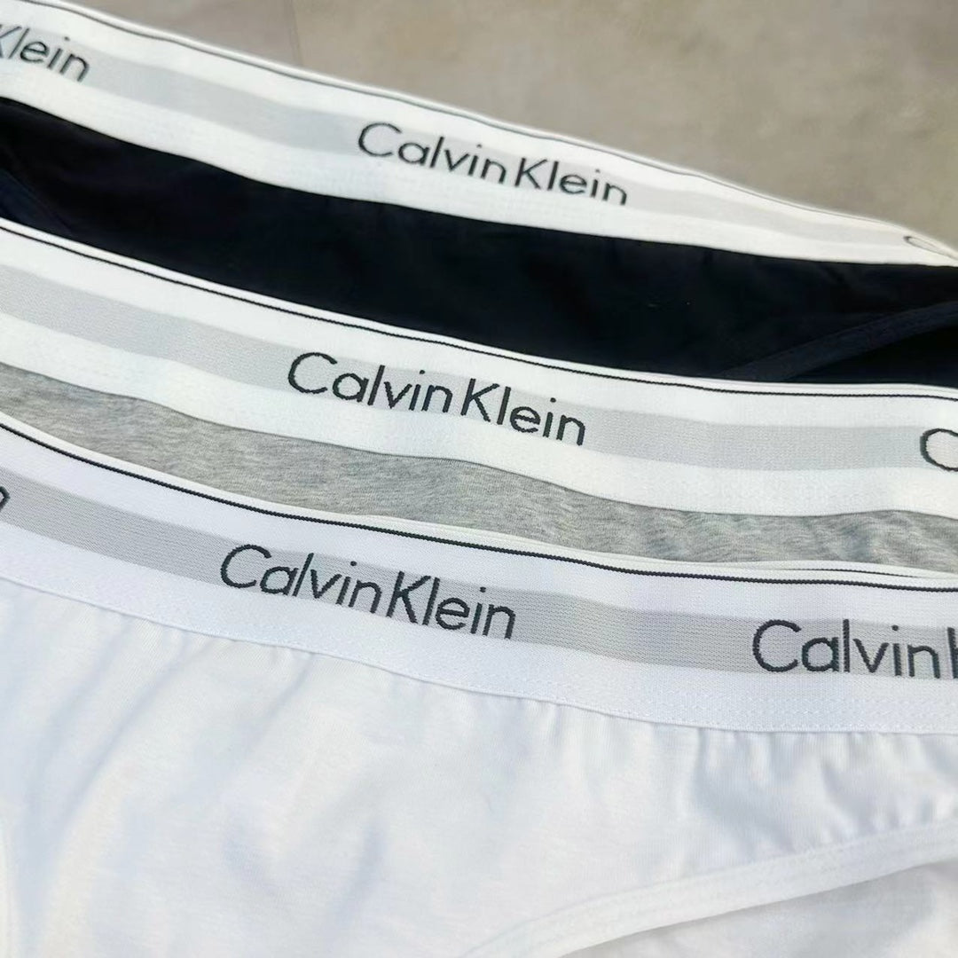Calvin Klein Classic Logo Women's Briefs - Box of 3