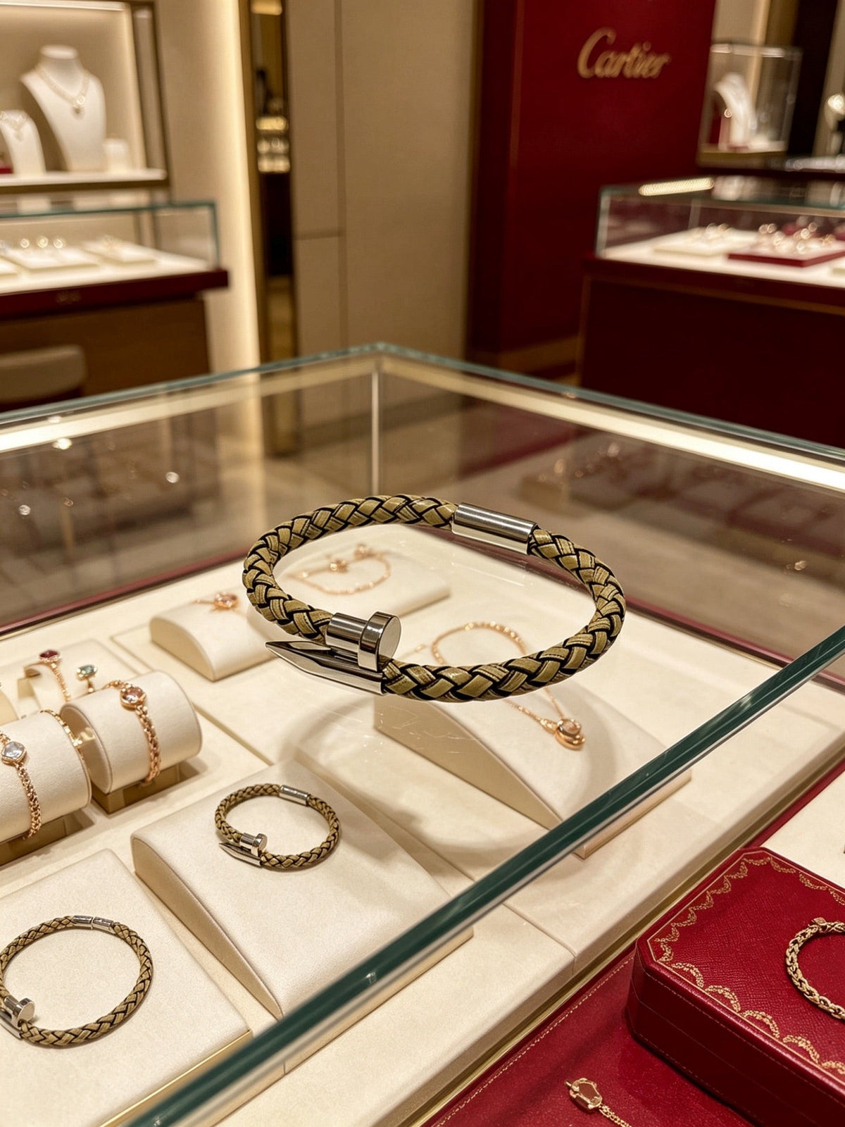 Martin Graham bracelet in polished metal-tone – detail view