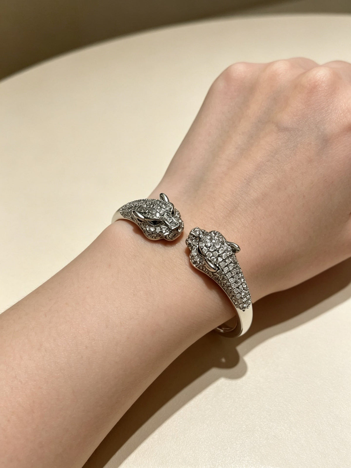 Martin Graham bracelet in polished metal-tone – detail view