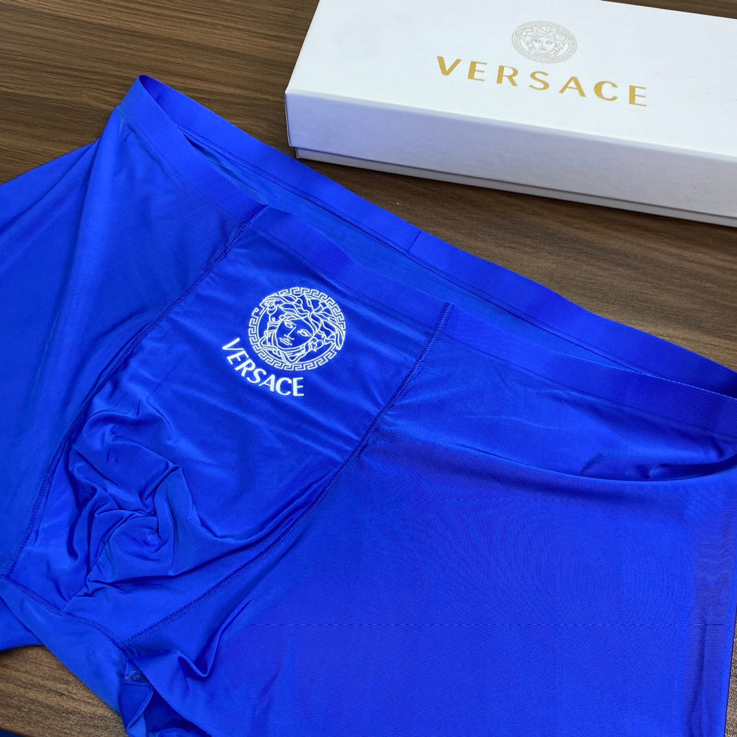 Versace Circular Medallion Graphics Men's Boxer Briefs - 3-Piece Box