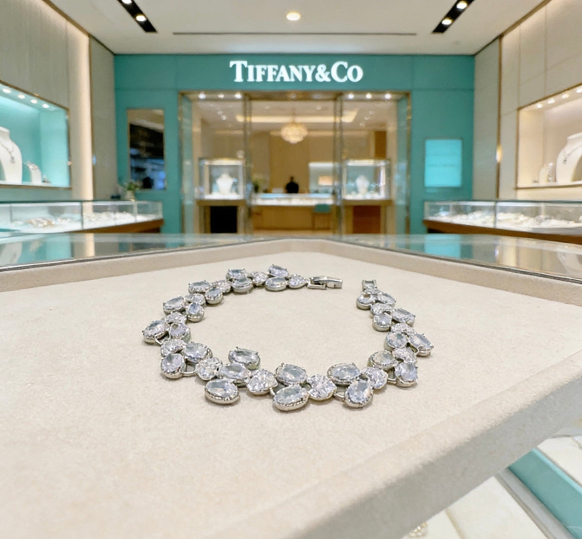 Martin Graham bracelet in polished metal-tone – detail view