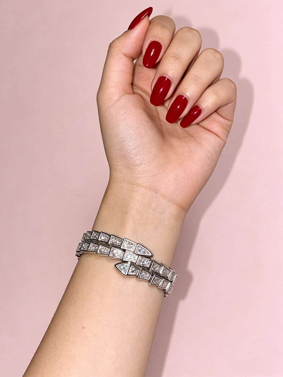 Martin Graham bracelet in polished metal-tone – detail view