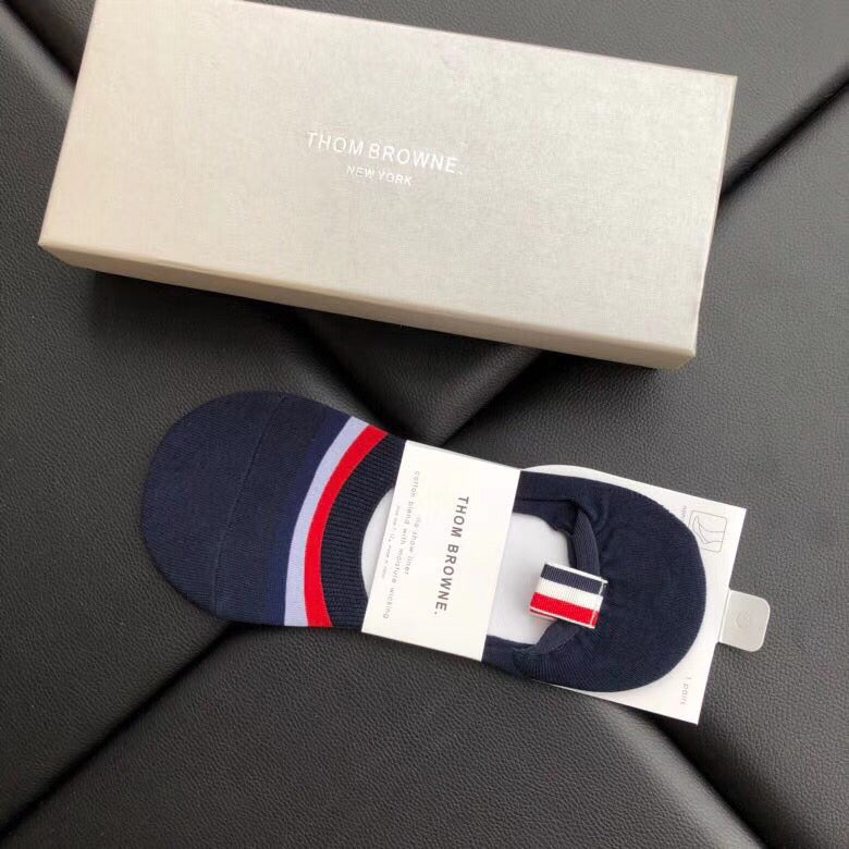 Thom Browne Cotton Crew Socks - 5-Pair Set