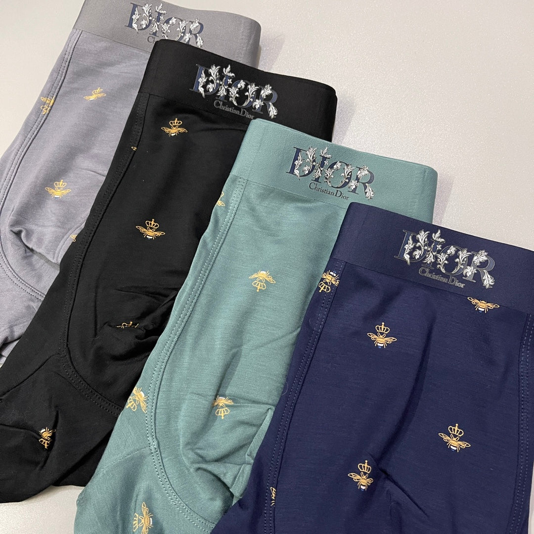 Dior Modal Men's Boxer Briefs - 3-Piece Box - Sizes L-XXXL