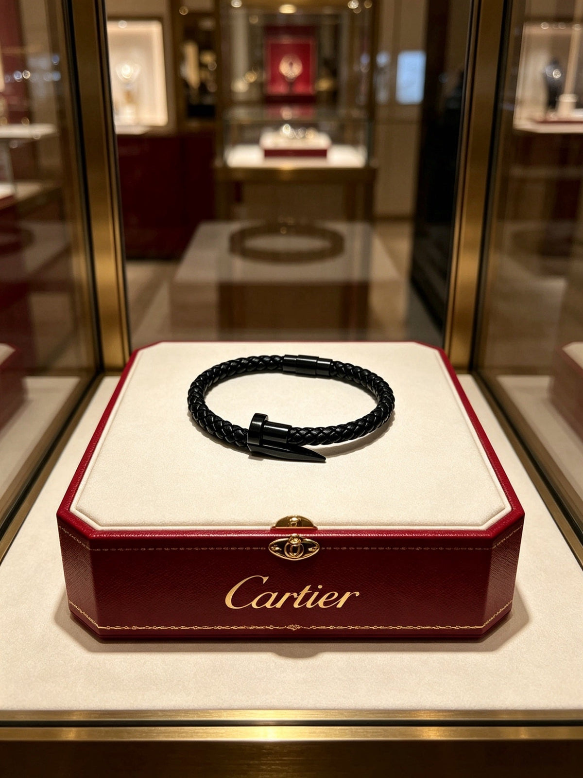 Martin Graham bracelet in polished metal-tone – detail view