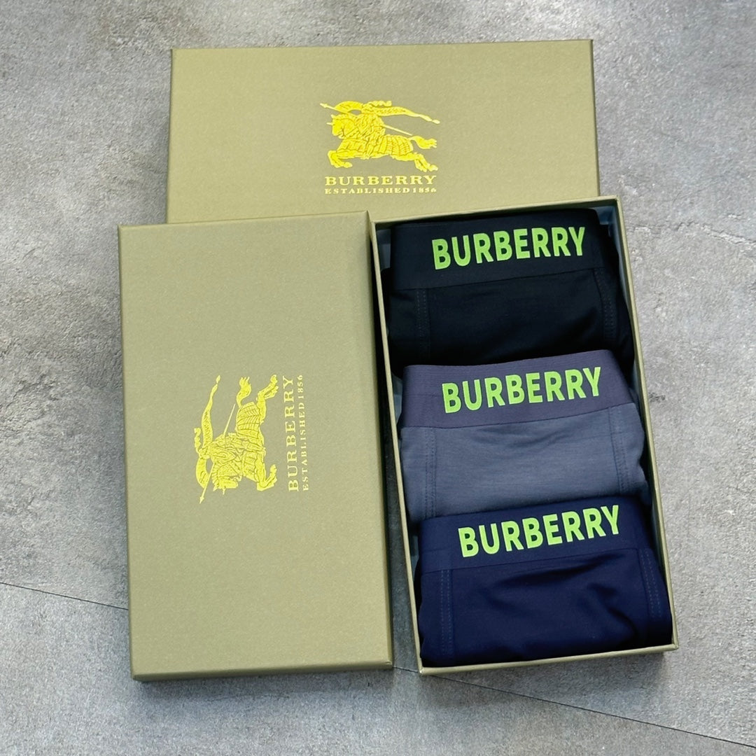 Burberry Modal Men's Boxer Briefs - 3-Piece Box - Sizes L-XXXL