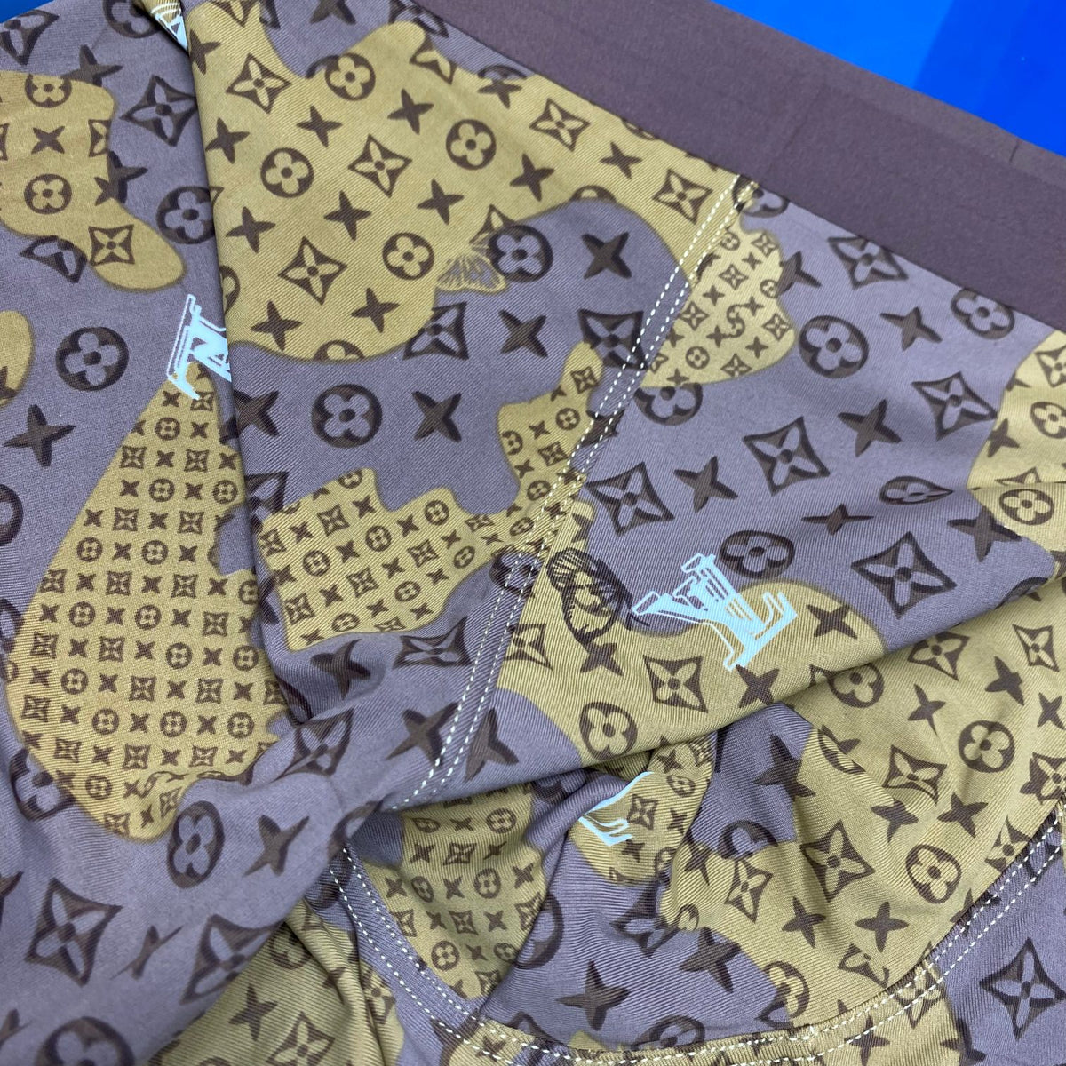 Louis Vuitton All-Over Animal And Monogram-Style Prints Men's Boxer Briefs - 3-Piece Box