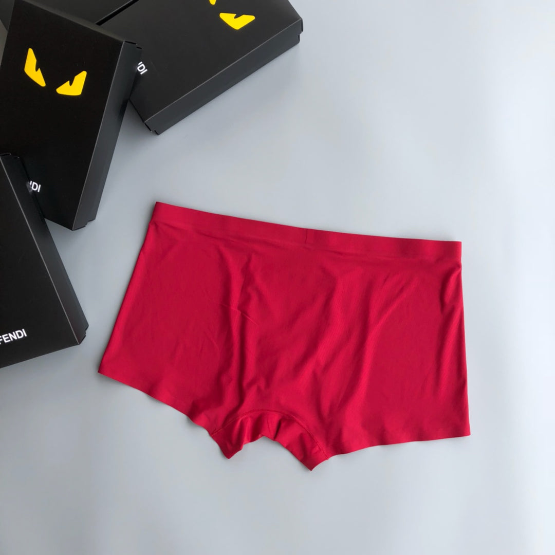 Fendi Goat-milk silk Eye Graphics Men's Boxer Briefs - 3-Piece Box